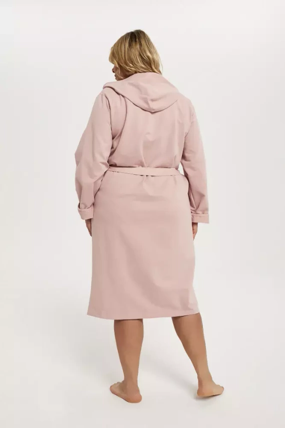 Karina Női fürdőköpeny Italian Fashion - púderrózsaszín