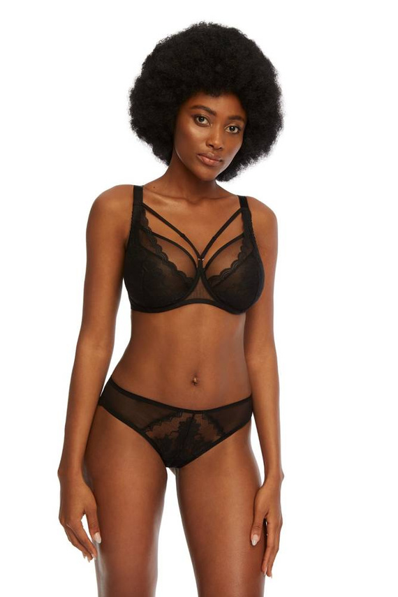 SC-931 Alice III Soft melltartó Kinga fekete