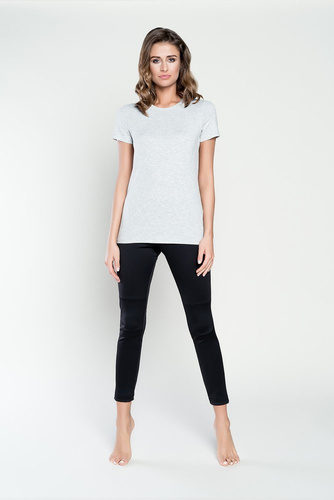 Ibiza Női rövid ujjú póló Italian Fashion - fekete