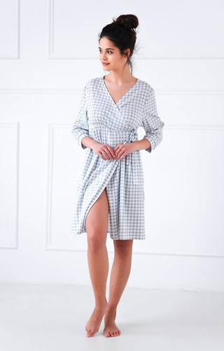 Sensis Női fürdőköpeny Octavia - szürke