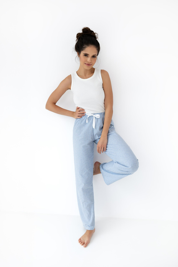 Sensis Dagna női pizsama - krémkék