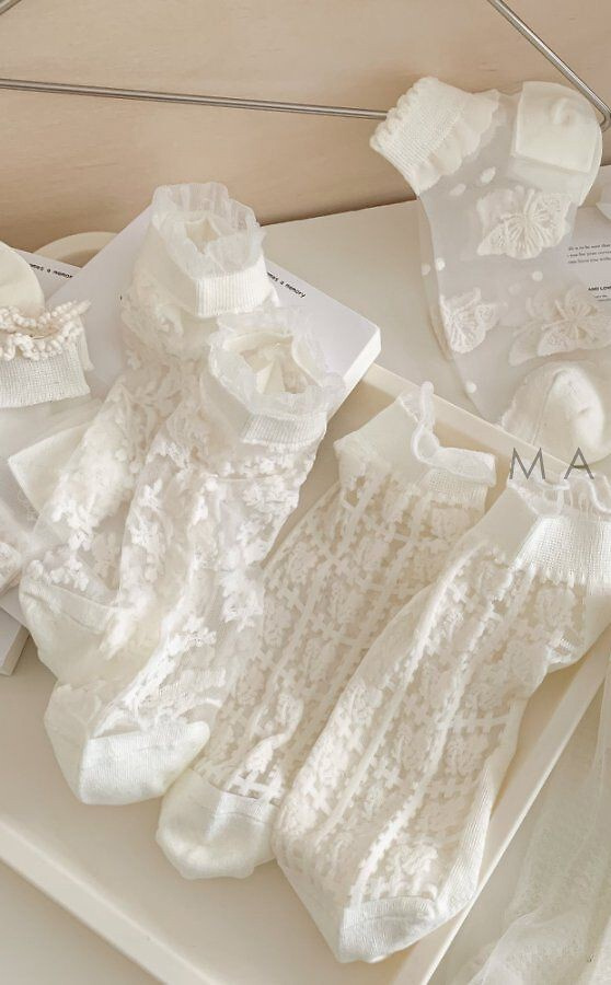 Magnetis CC-251106 női pamut bokazokni – ecru finom mintával