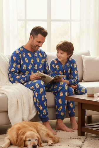 185/183 186/183 Capybara 2 Gyermek Cornette overall - pamut, cipzárral és vidám nyomtatással