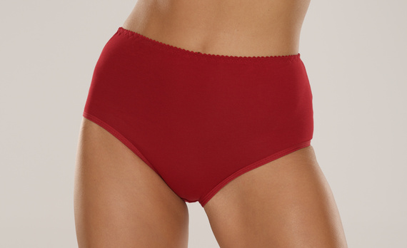 018 Sara Magas szárú alsónadrág De lafense - bordó