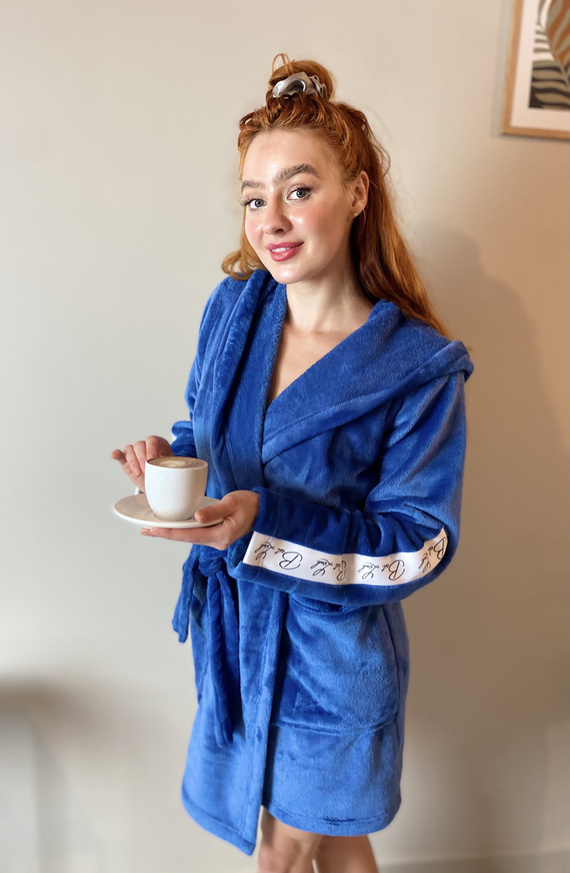 626 Abigail Női rövid köntös Forex - denim