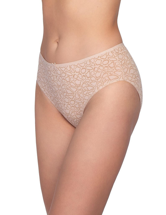 Figi L-122 BI-69 Lama pamut bikini alsó 3 db-os csomag, kényelmes mindennapi viselethez
