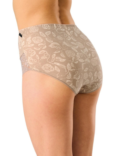 LPF 599 Key női alsó bézs-mokka maxi bikini – Kiváló minőségű pamut, elegáns csipke