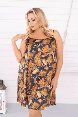 Monstera női ing, slim-fit Italia Fashion - nyomtatás