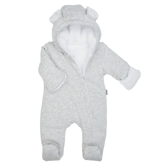 219270 Willy szigetelt melegítőnadrág Nicol - szürke lúnával és füllel