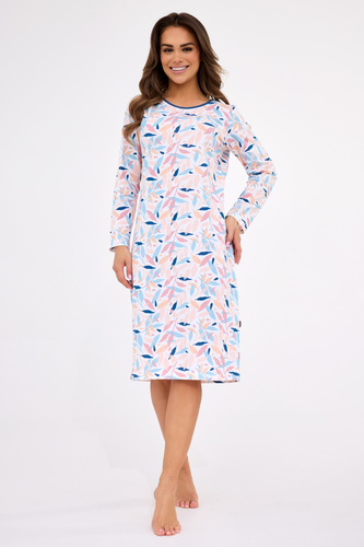 770/456 Hannah Cornette - női hálóing, pamut, hosszú ujjú, hosszú ujjú