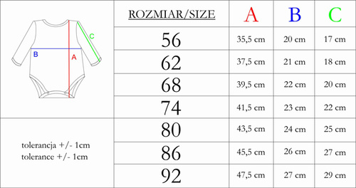 216097 Lala - Nicol baba bodysuit, pamut, hosszú ujjú, hosszú ujjú